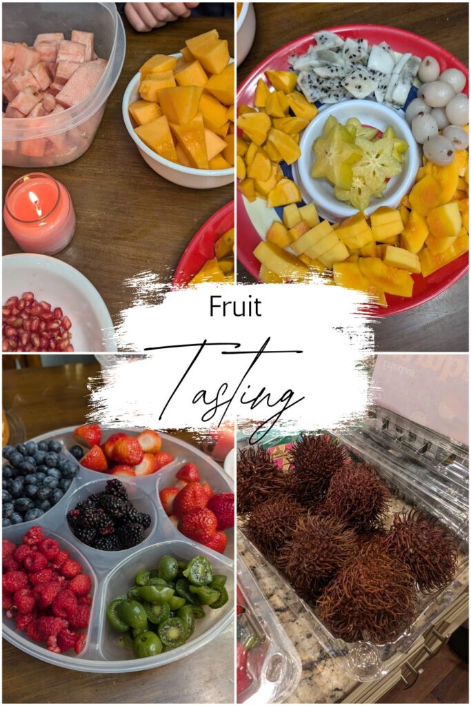 Example platters of fruit